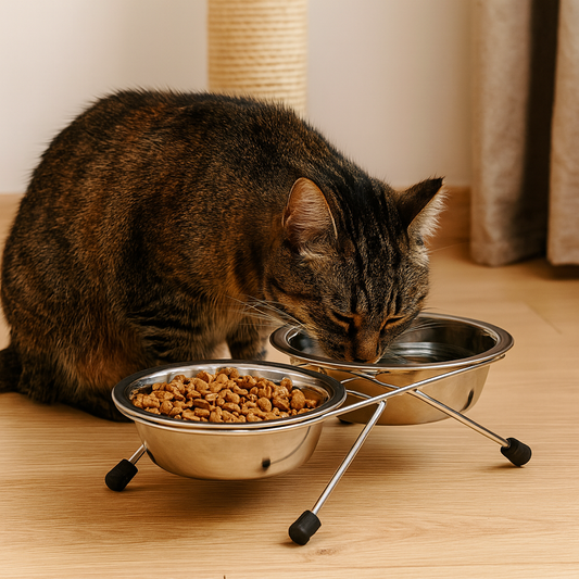 La importancia de un espacio de alimentación adecuado para perros y gatos