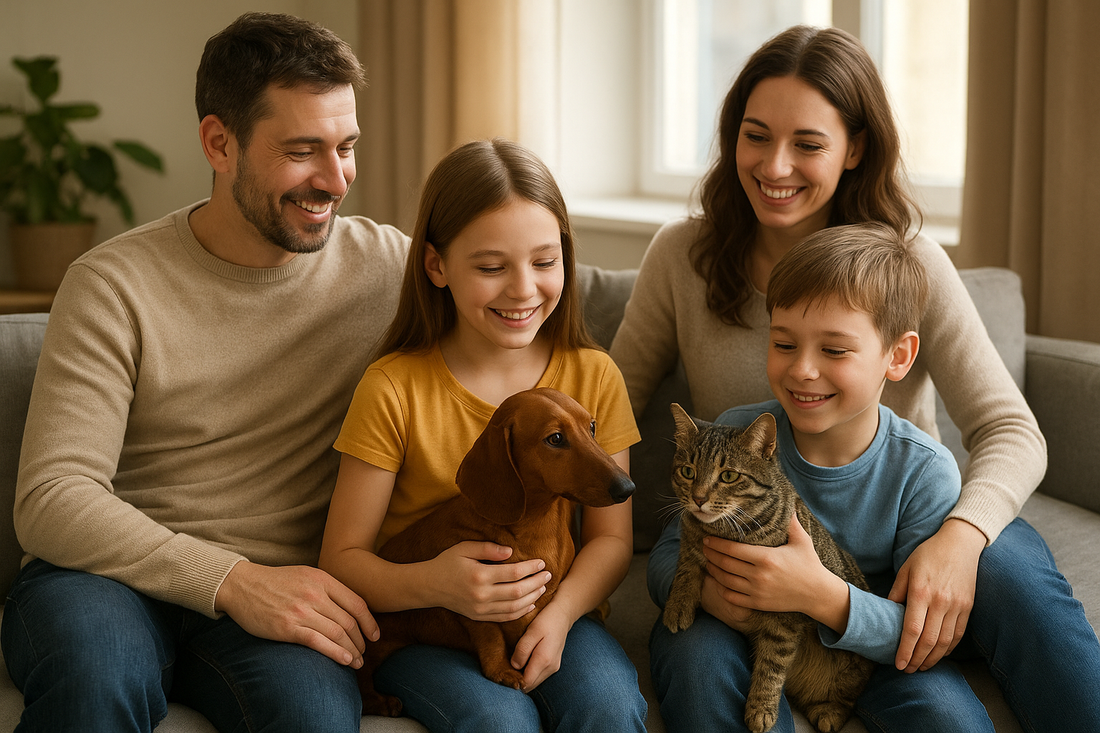 Los beneficios de tener mascotas en familia: amor, salud y felicidad