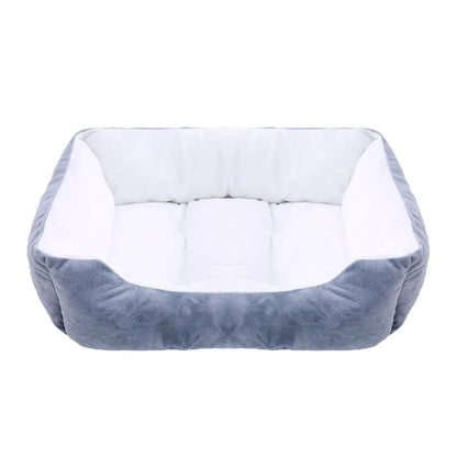 Bed for Dog Cat Pet Square Plush Kennel Medium Small Dog Sofa Bed Cushion Pet Calming Dog Bed House Pet Supplies Accessories