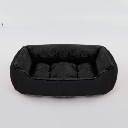 Bed for Dog Cat Pet Square Plush Kennel Medium Small Dog Sofa Bed Cushion Pet Calming Dog Bed House Pet Supplies Accessories