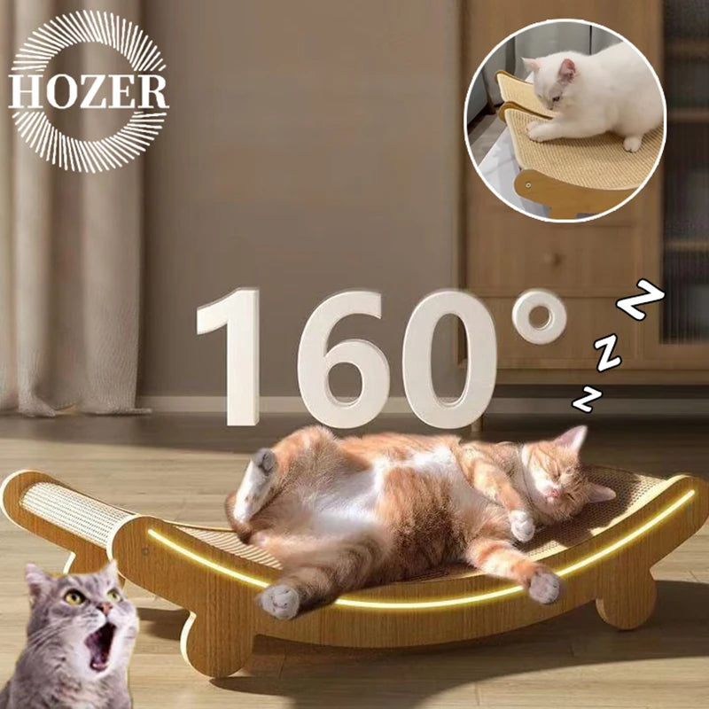 Detachable Wear-Resistant Cat Scratching Pads and Multifunctional Sleeping Bed for Kittens