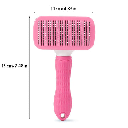 Cepillo Autolimpiable para Perros y Gatos Paw Brush -  Elimina 90% Pelo Muerto