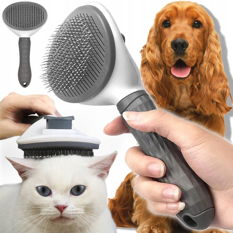 Cepillo removedor de Pelo para Perros y Gatos-Paw Brush